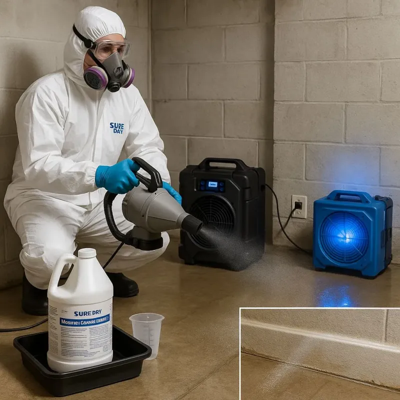 Sanitization and Odor Removal process in Rockingham County, NC