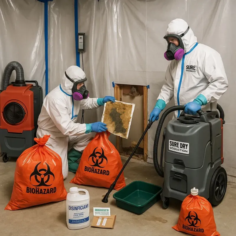 Contaminated Water Handling Protocols process in Rockingham County, NC