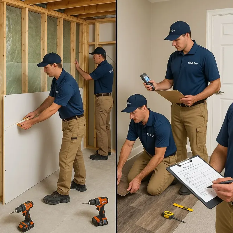 Repairs and Reconstruction process in Rockingham County, NC