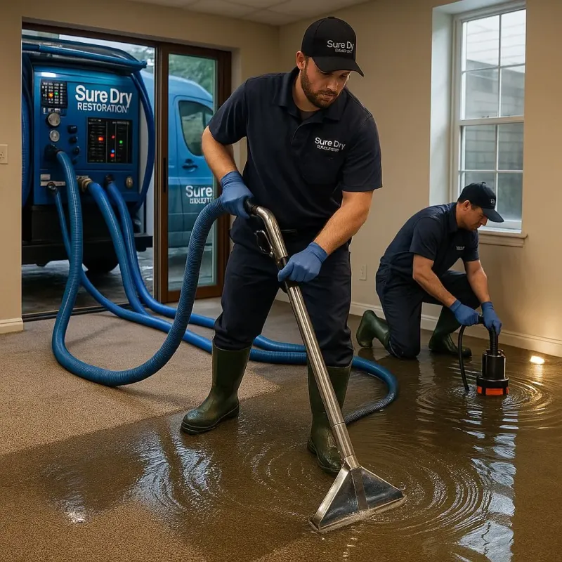Water Extraction and Removal process in Rockingham County, NC